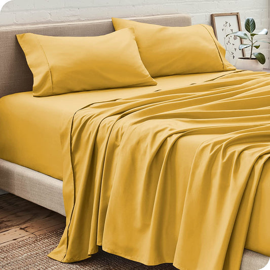 Gold Bed Sheet Sets