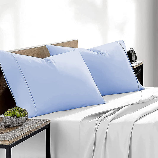 Light Blue Pillow Covers