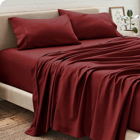 Burgundy  Bed Sheets