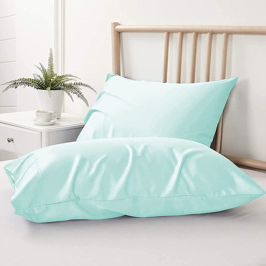 Aqua Blue Pillow Covers