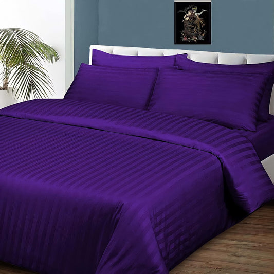 Purple Stripe Duvet Covers