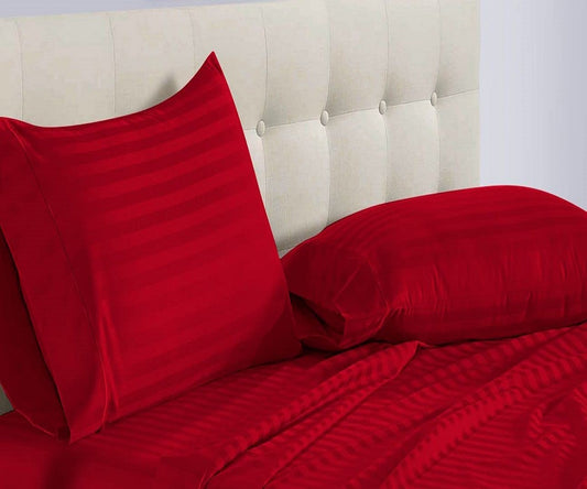 Red Stripe Bed Sheets