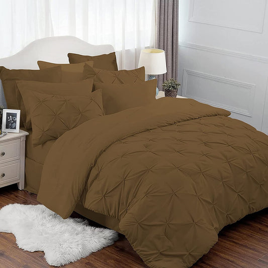 Taupe Pinch Duvet Covers